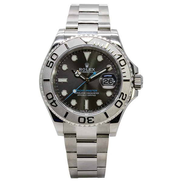 Pre-Owned Rolex Oystersteel & Platinum Yacht-Master